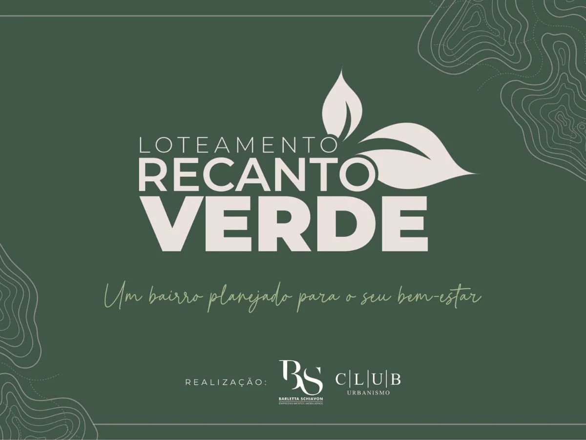 Loteamento Recanto Verde | Recanto dos Lagos