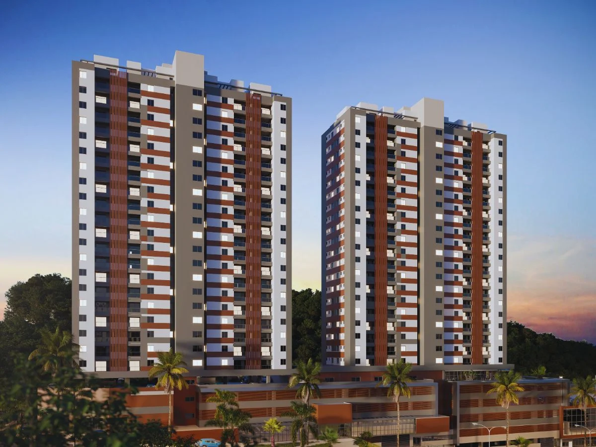 Upside Rio branco - Apartamentos 2 Suítes - Santa Luzia em Santa Luzia