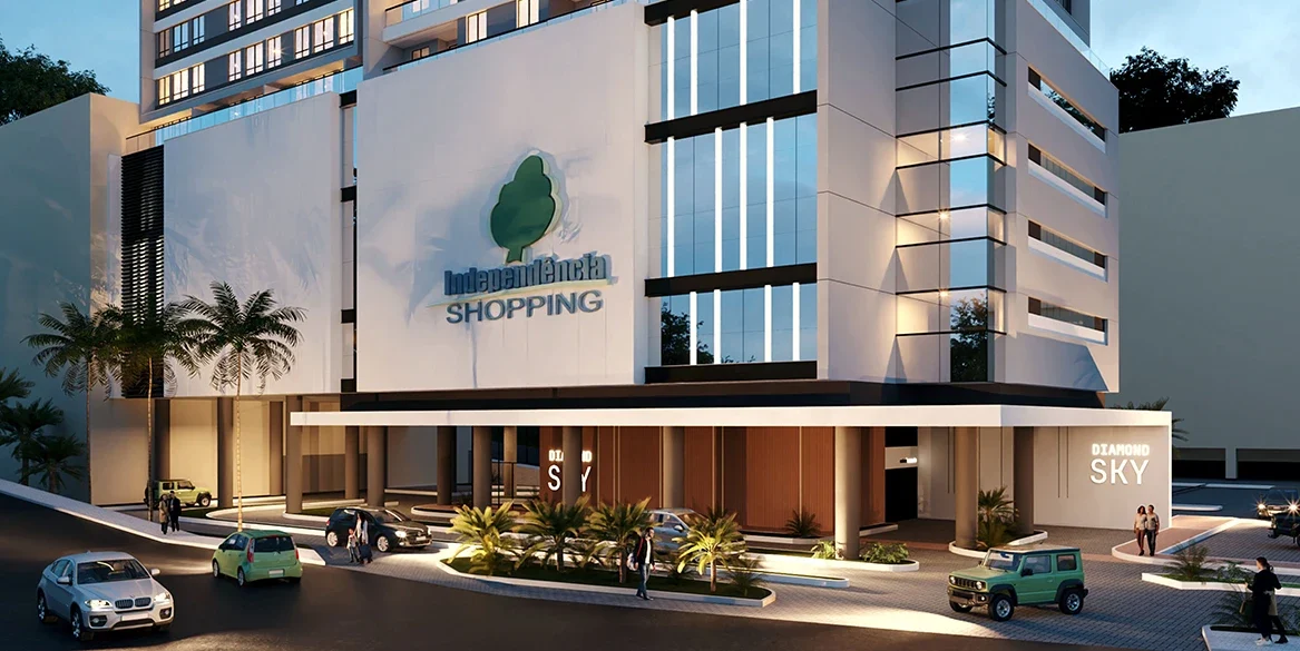 Diamond sky - Apartamentos 2 quartos com Suíte - Shopping Independência